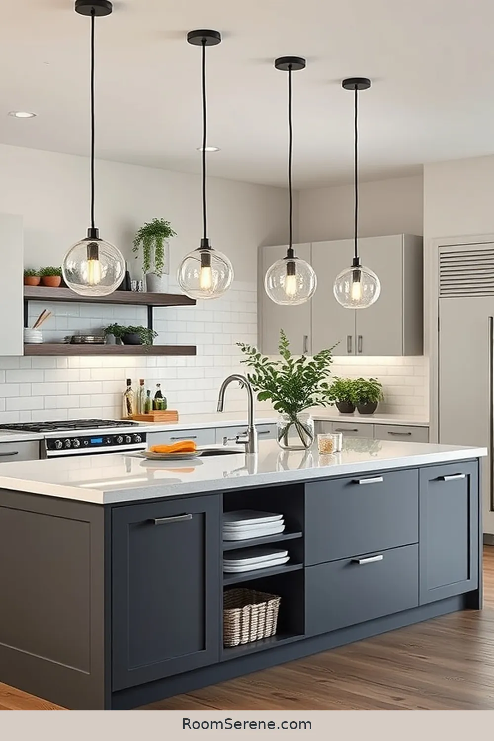 Innovative Storage Solutions for the Kitchen Using Solar-Powered Lights 8 Solar-Powered Lighting for Kitchen Islands for Innovative Storage Solutions for the Kitchen Using Solar-Powered Lights