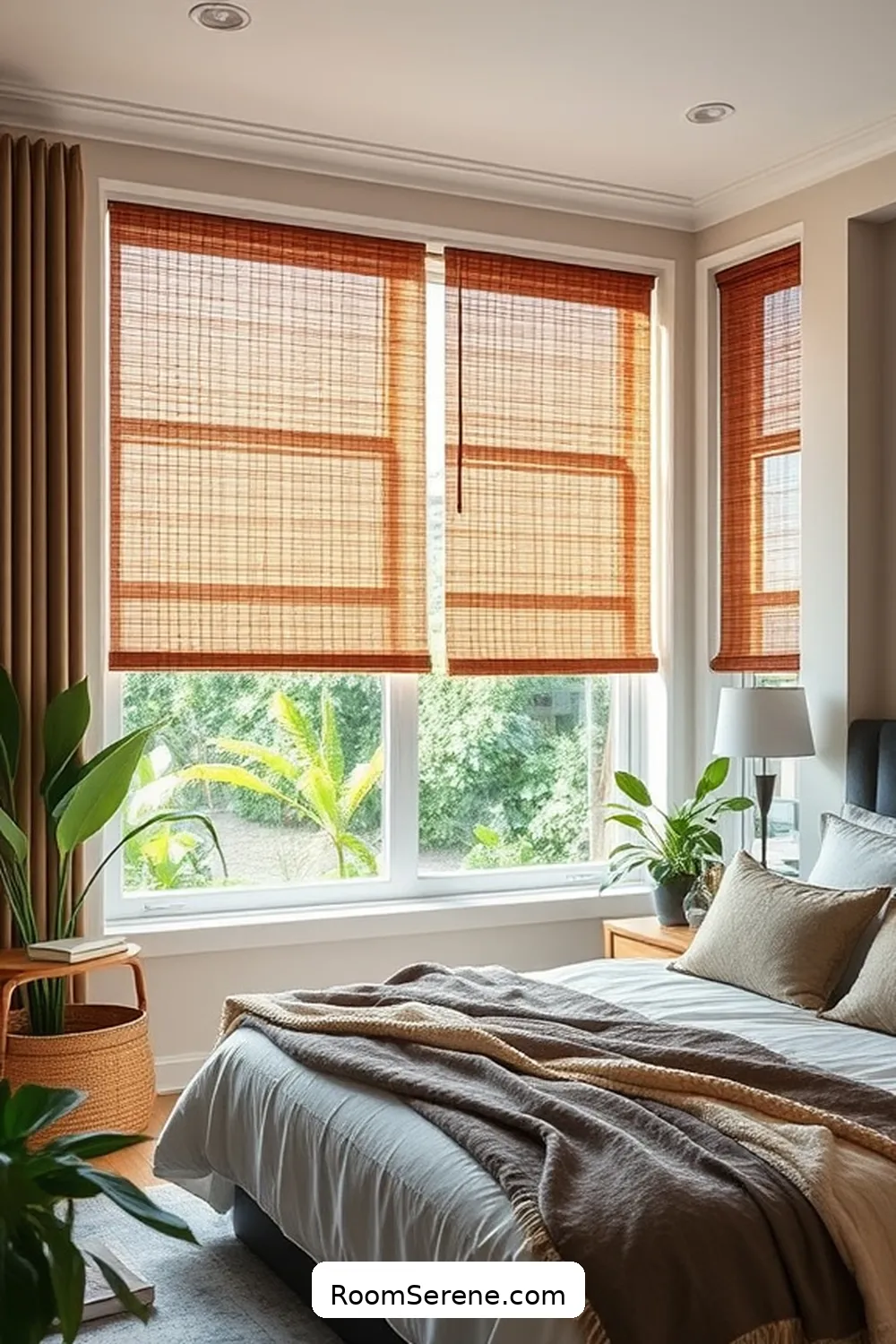 Automated Window Treatments for Privacy and Light Control for Integrate Smart Home Features in Your Bedroom Using Recycled Wood