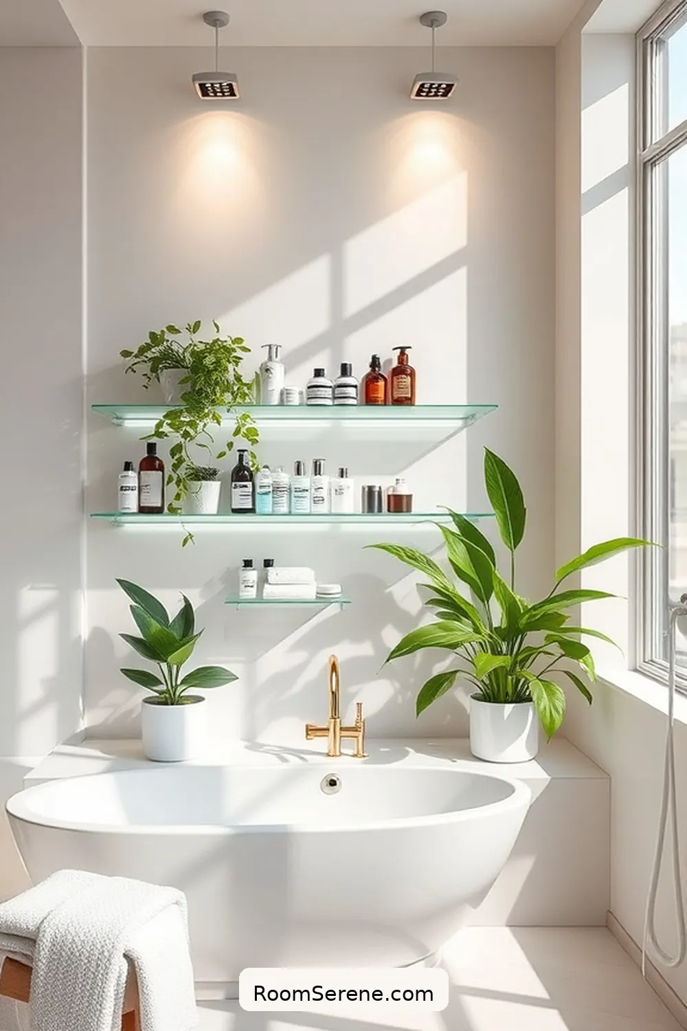 Maximize Bathroom Space Using Solar-Powered Lights for Organization 5 Utilizing Natural Light to Complement Solar Lighting for Maximize Bathroom Space Using Solar-Powered Lights for Organization