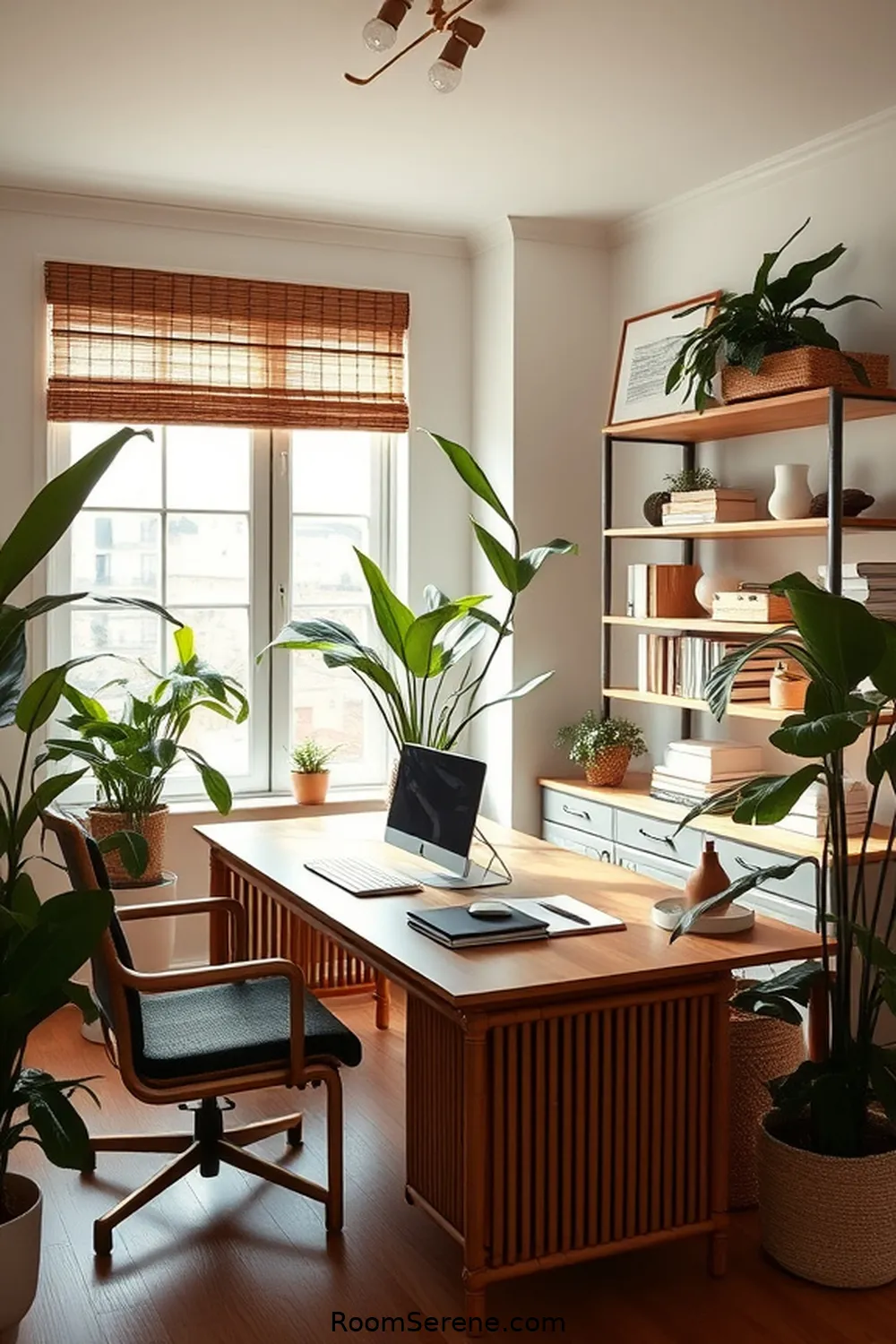 Maximize Home Office Organization Using Bamboo in 17 Easy Steps 2 Choose Bamboo Furniture for a Stylish Foundation for Maximize Home Office Organization Using Bamboo in 17 Easy Steps