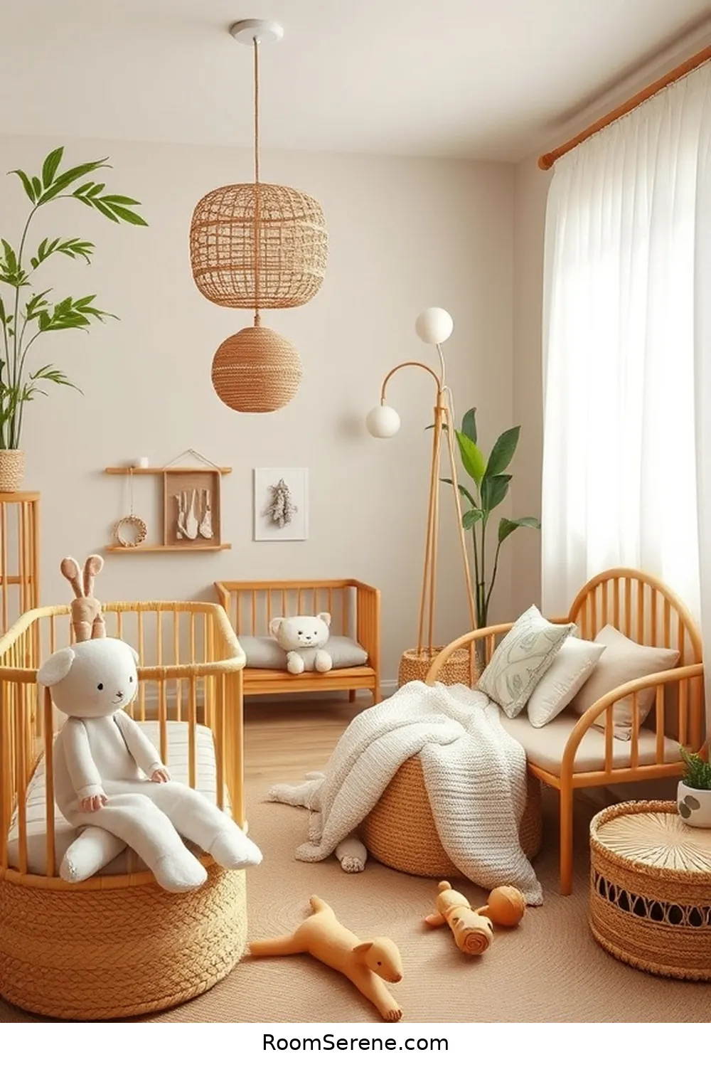 Smart Home Features Using Bamboo for a Nursery 2 The Benefits of Bamboo in Nursery Design for Smart Home Features Using Bamboo for a Nursery