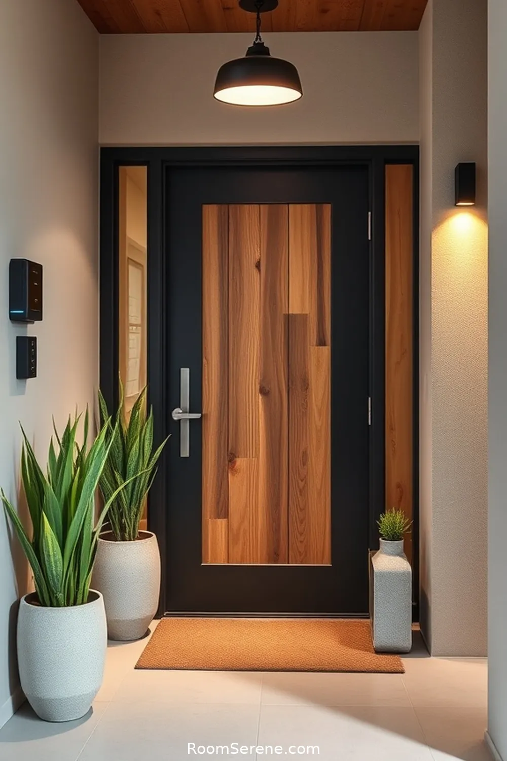 Smart Home Features for Entryways Using Recycled Wood 12 Personalizing Your Entryway With Smart Technology for Smart Home Features for Entryways Using Recycled Wood
