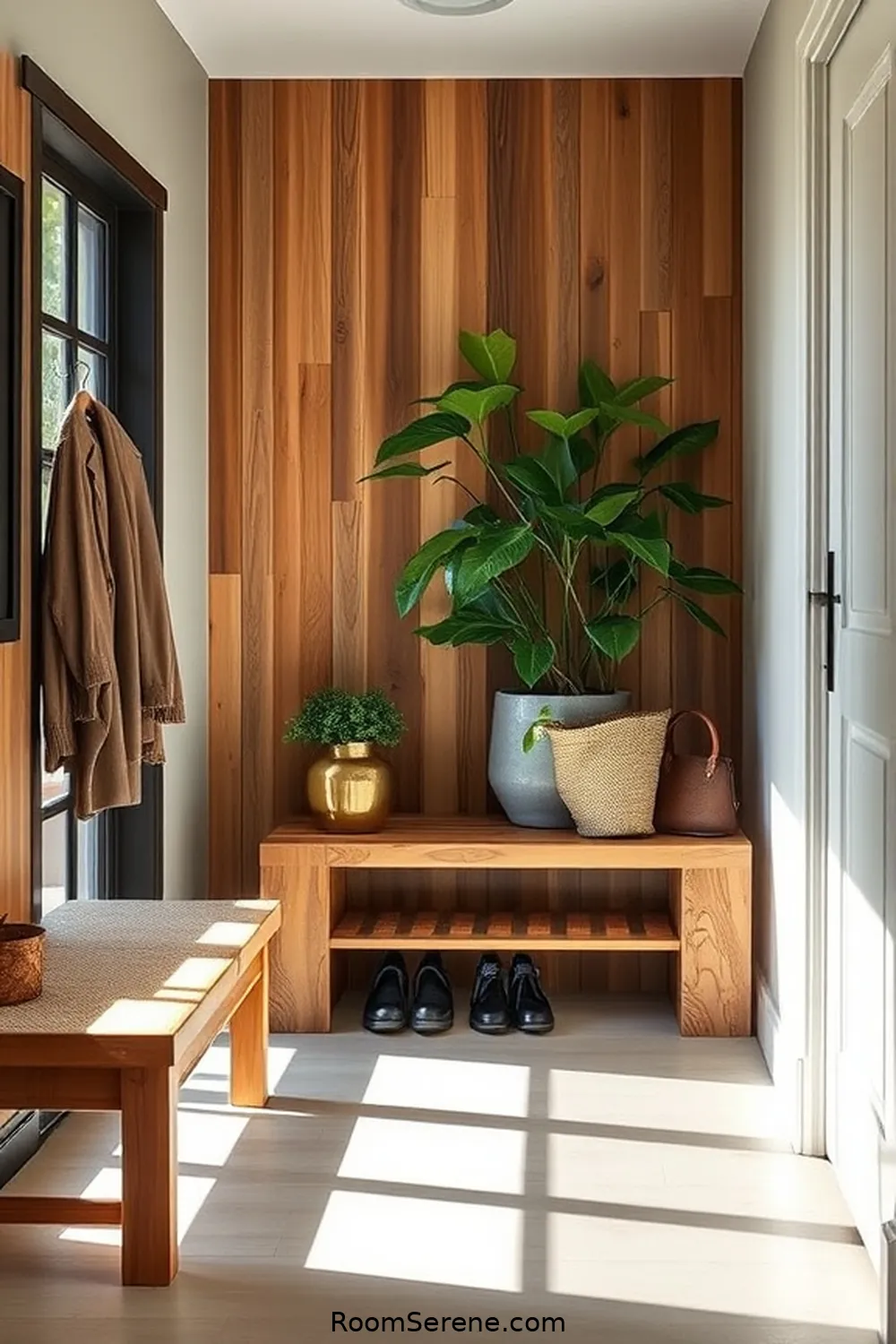 Smart Home Features for Entryways Using Recycled Wood 7 Sustainable Furniture Choices for Your Entryway for Smart Home Features for Entryways Using Recycled Wood