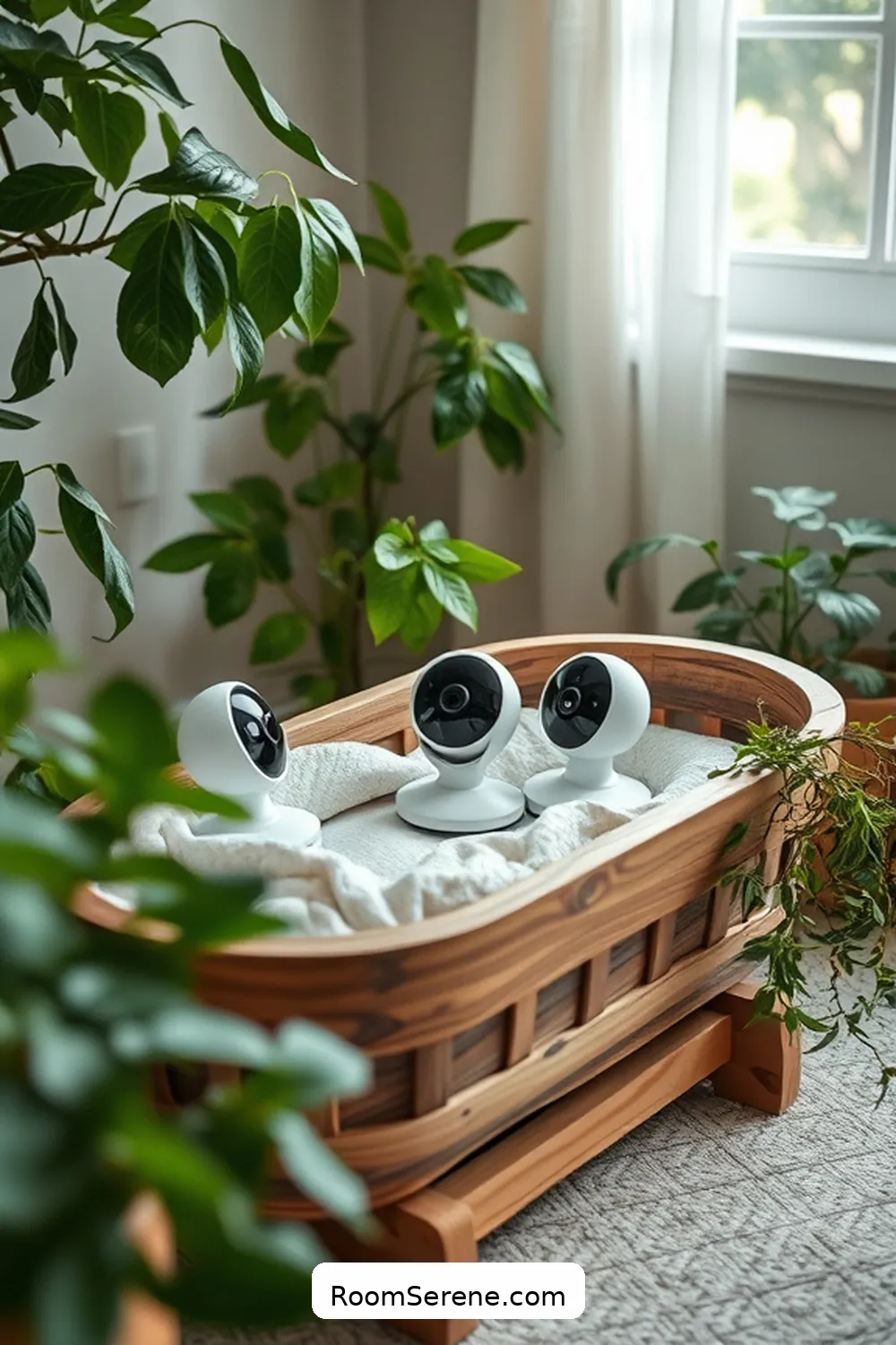 Smart Home Features for a Nursery Using Recycled Wood 5 Eco-Friendly Smart Baby Monitors for Smart Home Features for a Nursery Using Recycled Wood