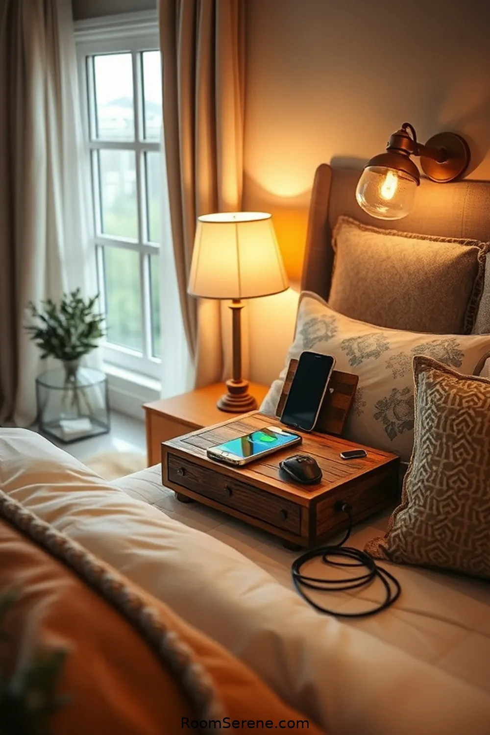 Smart Home Features for the Bedroom Using Reclaimed Materials 9 Innovative Charging Stations Made From Reclaimed Items for Smart Home Features for the Bedroom Using Reclaimed Materials