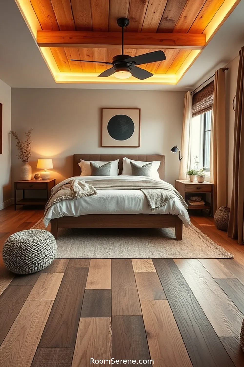 Smart Home Features for the Bedroom Using Reclaimed Materials 11 Sustainable Flooring Options for a Smart Space for Smart Home Features for the Bedroom Using Reclaimed Materials