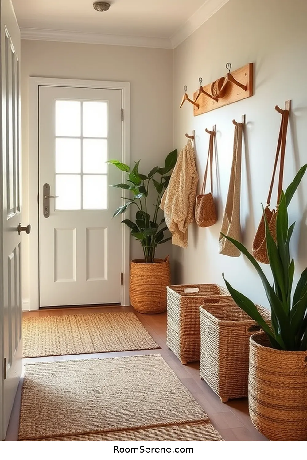 Stylish Organization for Your Entryway Using Natural Fibers 3 Choosing the Right Natural Fibers for Your Space for Stylish Organization for Your Entryway Using Natural Fibers