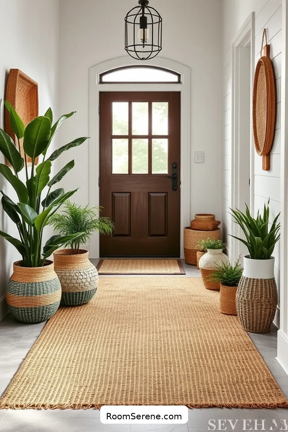 Stylish Organization for Your Entryway Using Natural Fibers 5 Jute Rugs: Adding Texture and Warmth for Stylish Organization for Your Entryway Using Natural Fibers