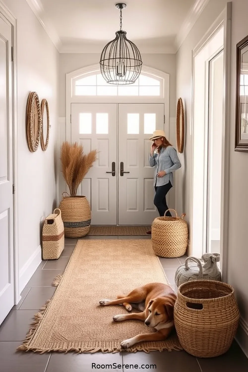 Stylish Organization for Your Entryway Using Natural Fibers 2 The Importance of a Welcoming Entryway for Stylish Organization for Your Entryway Using Natural Fibers