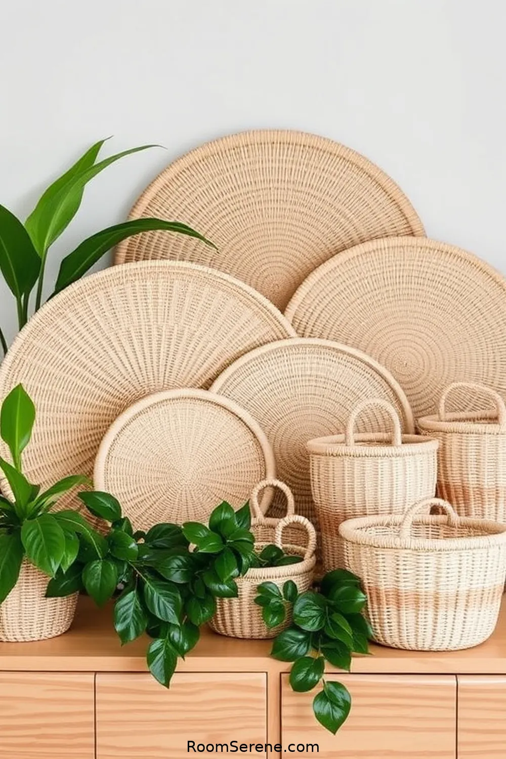 Stylish Storage Solutions for Your Bedroom Using Natural Fibers 12 Seagrass Baskets for Eco-Friendly Style for Stylish Storage Solutions for Your Bedroom Using Natural Fibers