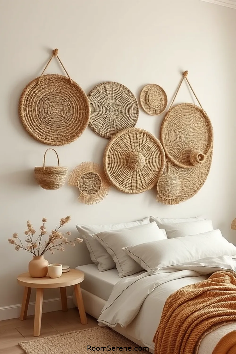 Stylish Storage Solutions for Your Bedroom Using Natural Fibers 9 Wall-Mounted Solutions With Hemp Materials for Stylish Storage Solutions for Your Bedroom Using Natural Fibers