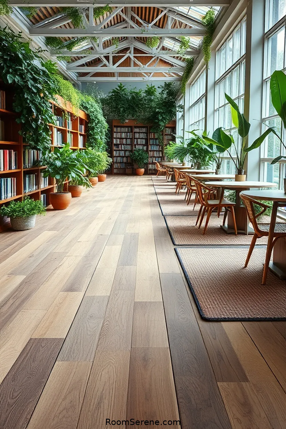 Sustainable Library Workspace Designs Using Reclaimed Materials 6 Eco-Friendly Flooring Options for Sustainable Library Workspace Designs Using Reclaimed Materials