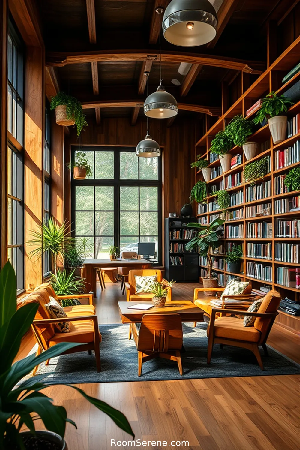 Sustainable Library Workspace Designs Using Reclaimed Materials 4 Innovative Reclaimed Wood Applications for Sustainable Library Workspace Designs Using Reclaimed Materials