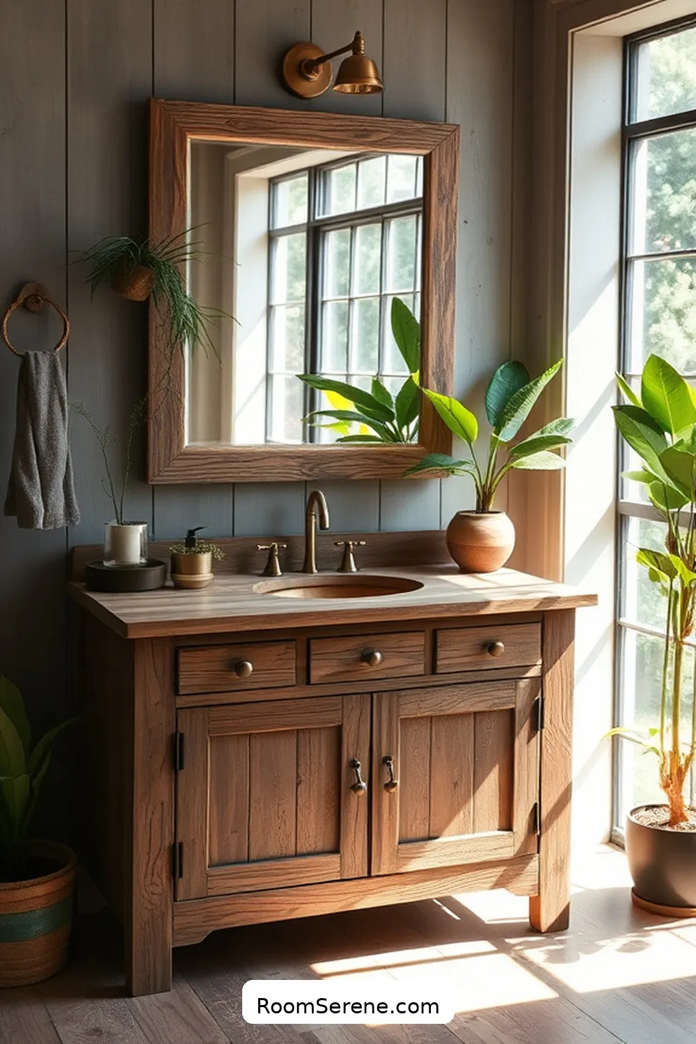 Transform Your Bathroom for Comfort and Coziness Using Reclaimed Materials 6 Designing a Rustic Vanity With Reclaimed Materials for Transform Your Bathroom for Comfort and Coziness Using Reclaimed Materials
