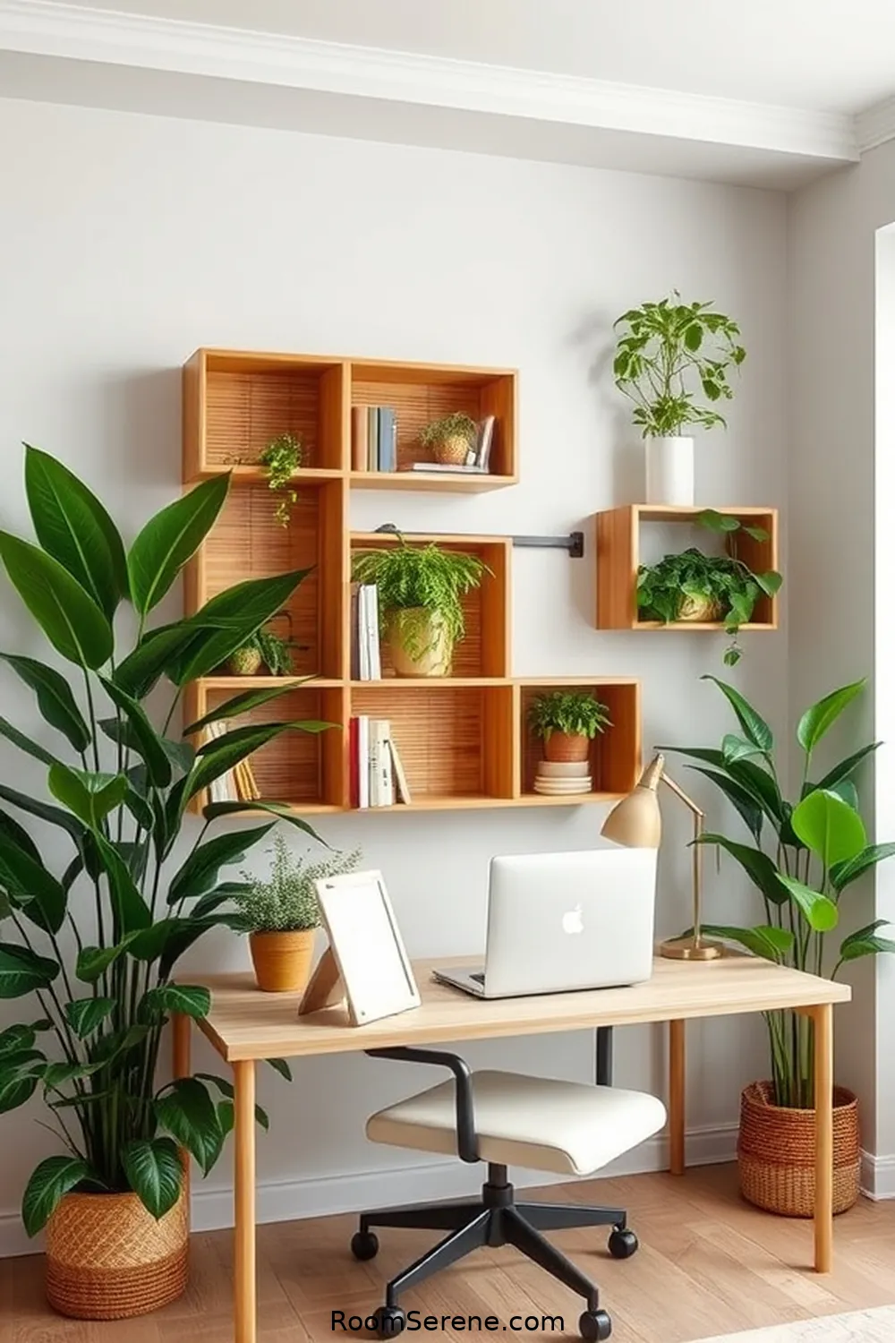 Bamboo Wall-Mounted Storage for Transform Your Home Office With 19 Bamboo Storage Solutions