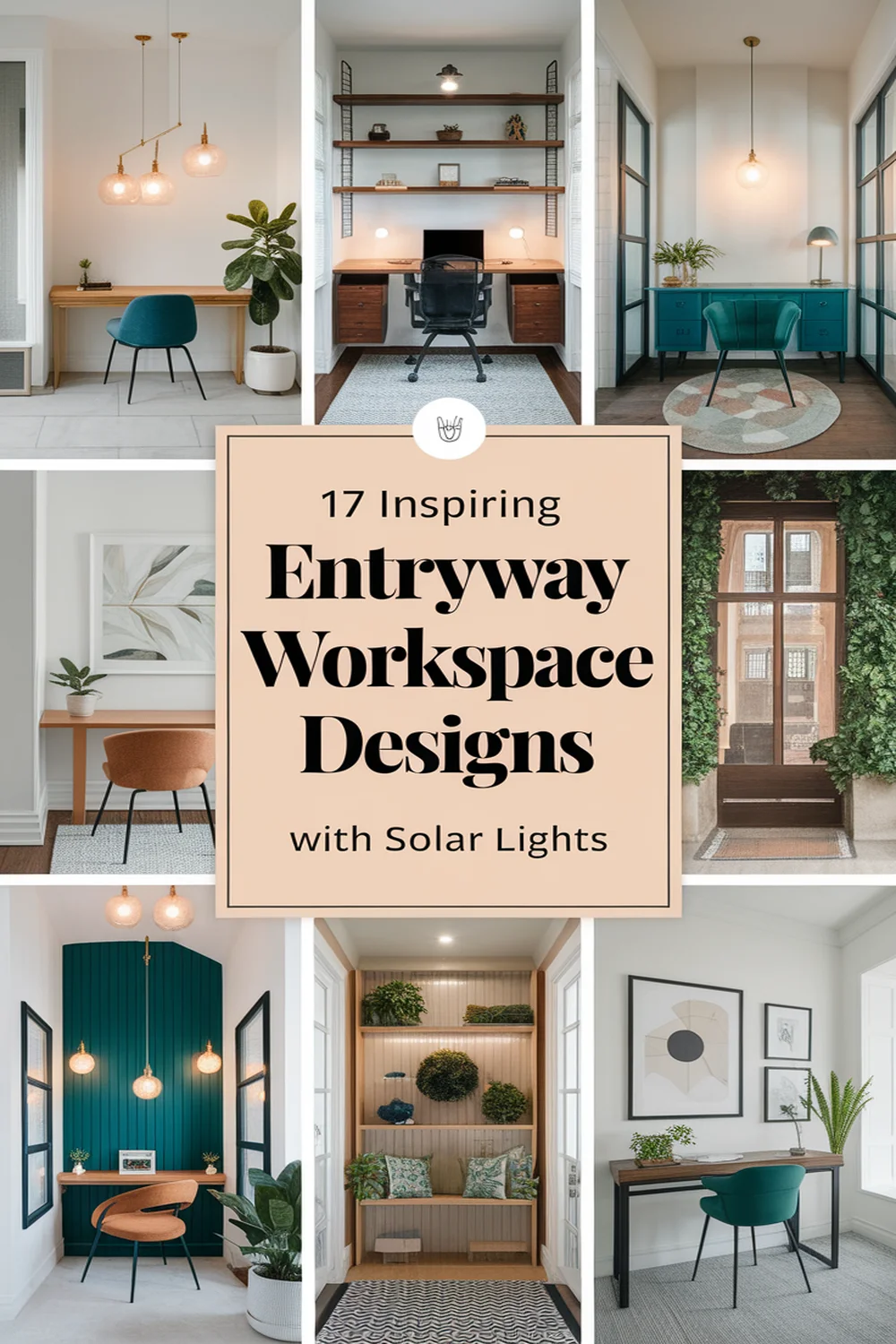 Image for: 17 Inspiring Workspace Design Ideas for Your Entryway Using Solar-Powered Lights