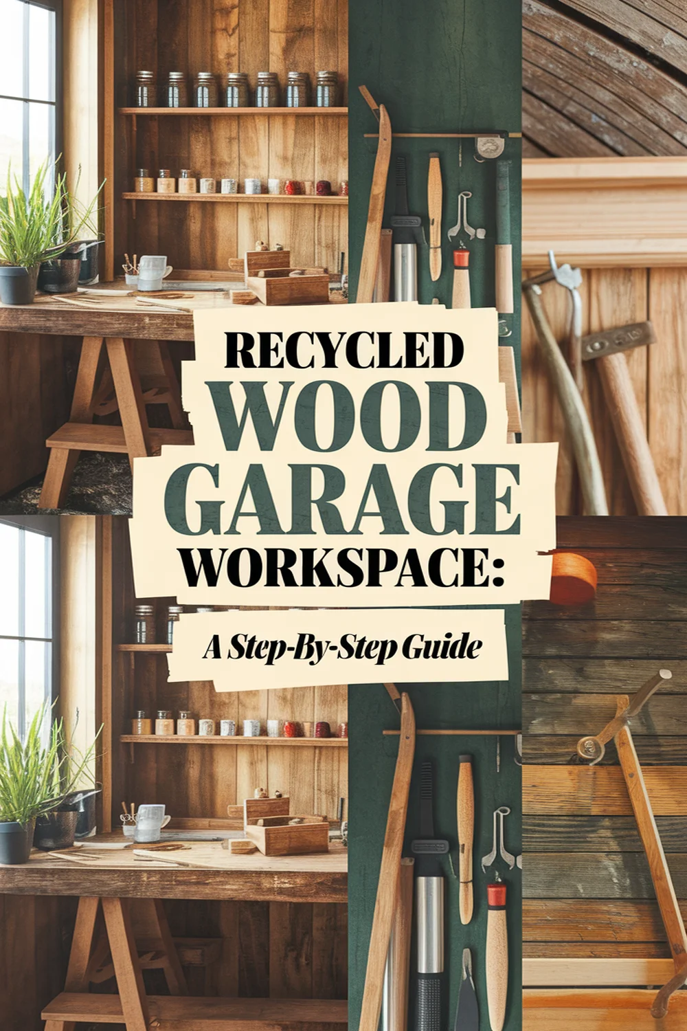 Image for: Designing a Garage Workspace Using Recycled Wood: A Step-by-Step Guide